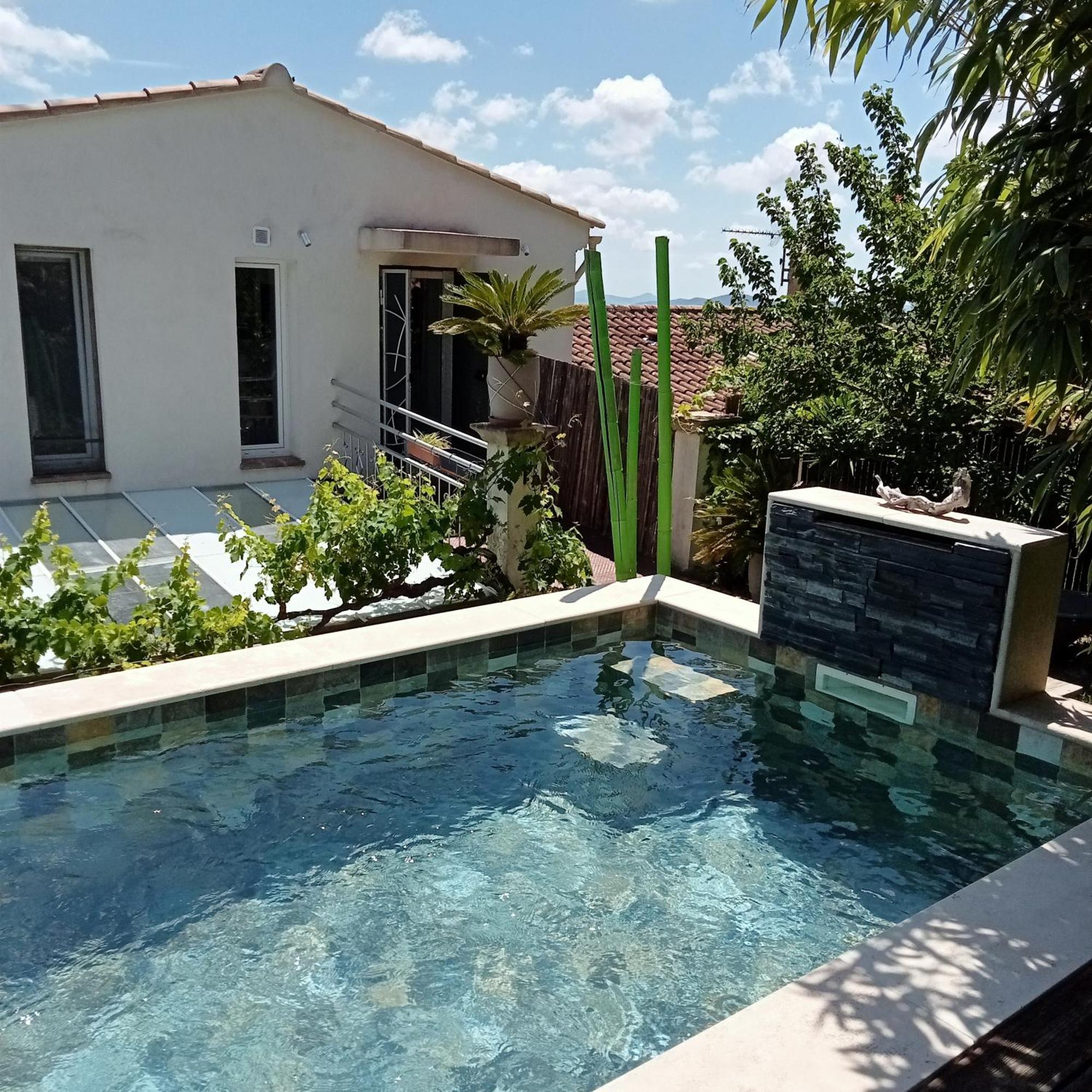 Carnoules  Logement De Charme Avec Piscine Et Jacuzzi מראה חיצוני תמונה